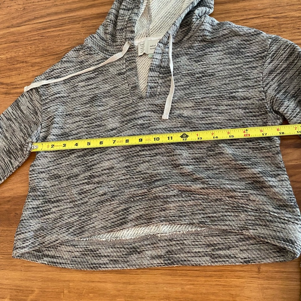 Saturday/Sunday cropped hoodie by Anthropologie